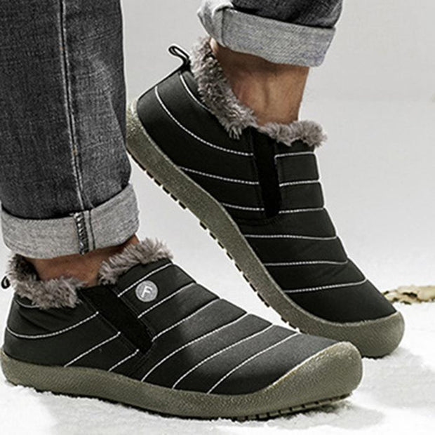 FansGemacht Mode warme und rutschfeste Schneeschuhe