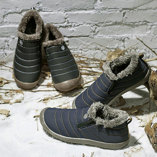 FansGemacht Mode warme und rutschfeste Schneeschuhe