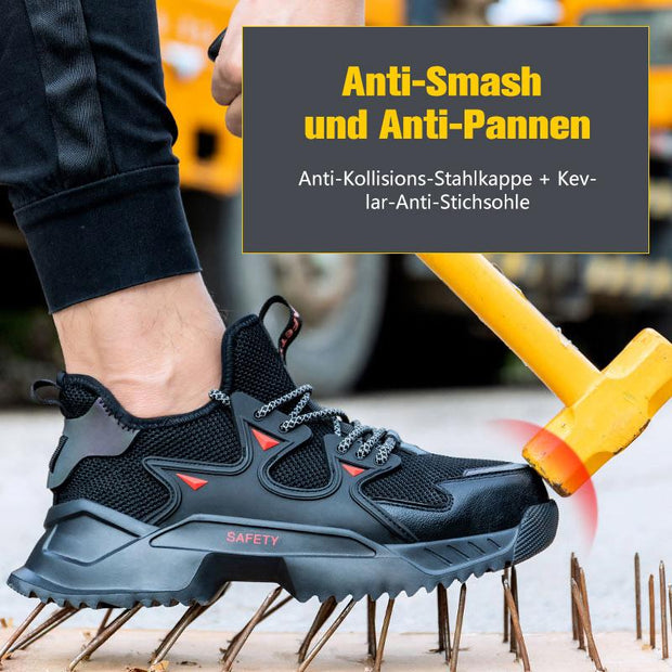 Fansgemacht Vier Jahreszeiten neue Anti-Smashing- und Anti-Pannen-Gas-Arbeitsschuhe