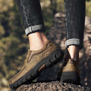 Neue Herren Freizeitschuhe wasserdicht rutschfest Wanderschuhe Lederschuhe