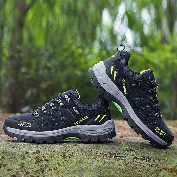 Skurab Wanderschuhe Trekking Schuhe Herren Damen Sports Outdoor Hiking Sneaker Armee Grün Blau Schwarz Grau 36-48