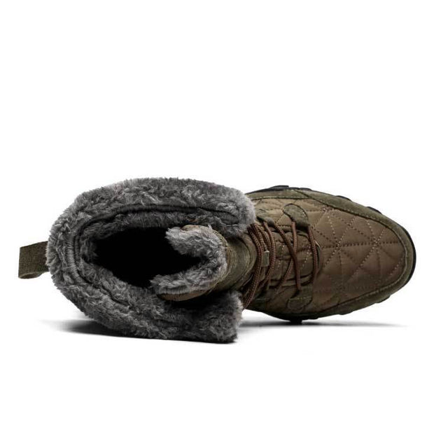 FansGemacht Herren Martin Stiefel Lässige High-Top Warme Schneestiefel