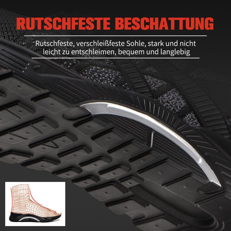 FansGemacht Anti-Piercing und Anti-Smashing verschleißfeste Arbeitsschuhe