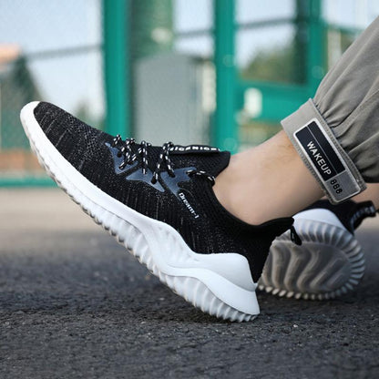 FansGemacht Alpha Coconut Schuhe fliegende gewebte Turnschuhe Herren Laufschuhe