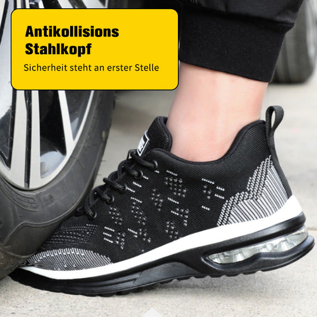 FansGemacht Neue pannensichere, durchdringende, atmungsaktive, leichte, verschleißfeste Sicherheitsschuhe