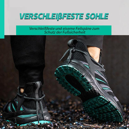 FansGemacht Superleichte atmungsaktive rutschfeste Schutzschuhe Arbeitsschuhe