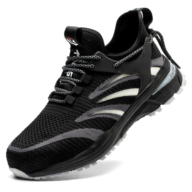 FansGemacht Superleichte atmungsaktive rutschfeste Schutzschuhe Arbeitsschuhe