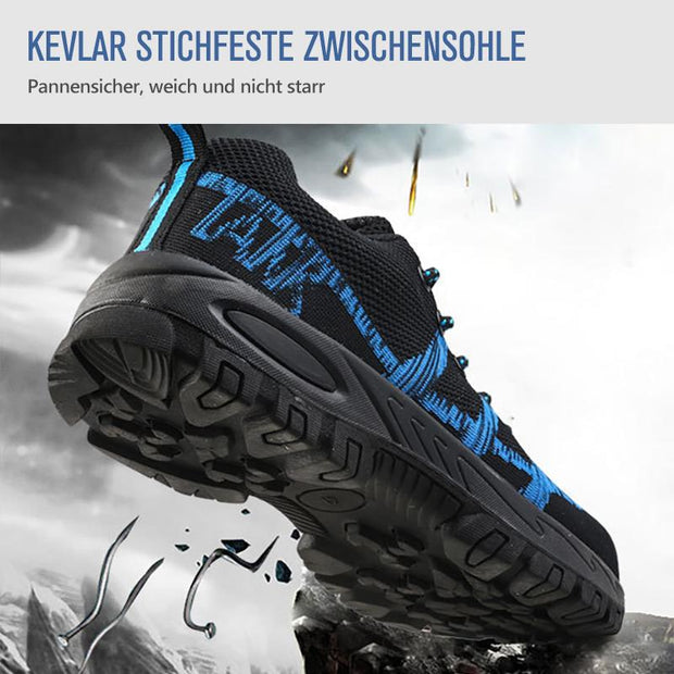 Fansgemacht Stahlkappen-Schutzschuhe gegen Schläge und Piercings im Winter