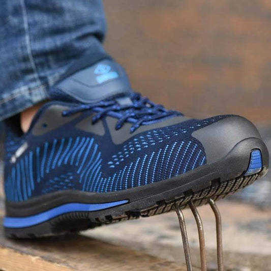 Leichte Sicherheits Schuhe Für Männer Stahl Kappe Kugelsichere Zwischensohle Anti-punktion Wandern Turnschuhe Industrielle Sicherheit Arbeit Schuhe