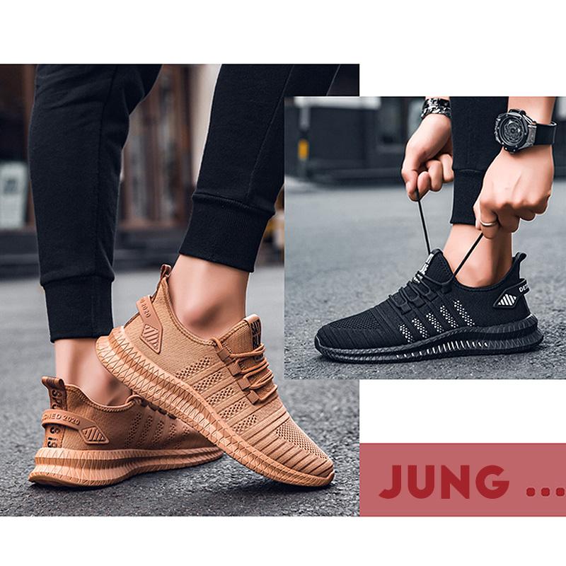FansGemacht Große Sneaker aus fliegendem Strick
