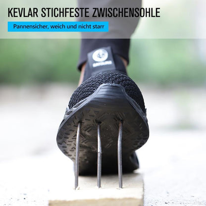 Fansgemacht leichte atmungsaktive Anti-Smashing-Sicherheitsschuhe