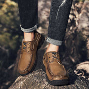 Neue Herren Freizeitschuhe wasserdicht rutschfest Wanderschuhe Lederschuhe
