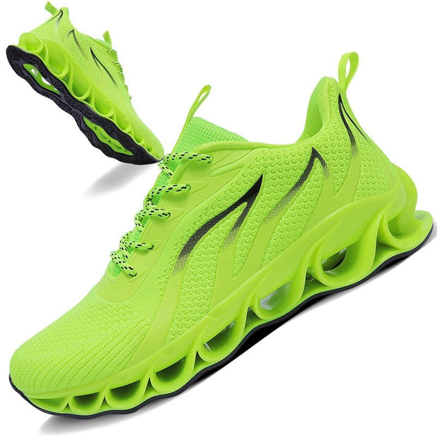 Damen Lindern Fußschmerzen Perfekte Wanderschuhe – fluoreszierendes Grün