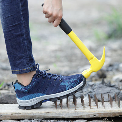 Männer Im Freien Anti-slip Stahl Punktion Beweis Bau Sicherheit Stiefel Arbeit schuhe