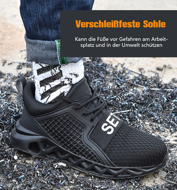 Fansgemacht Ultraleichte Anti-Smash- und Anti-Pannen-Arbeitsschuhe
