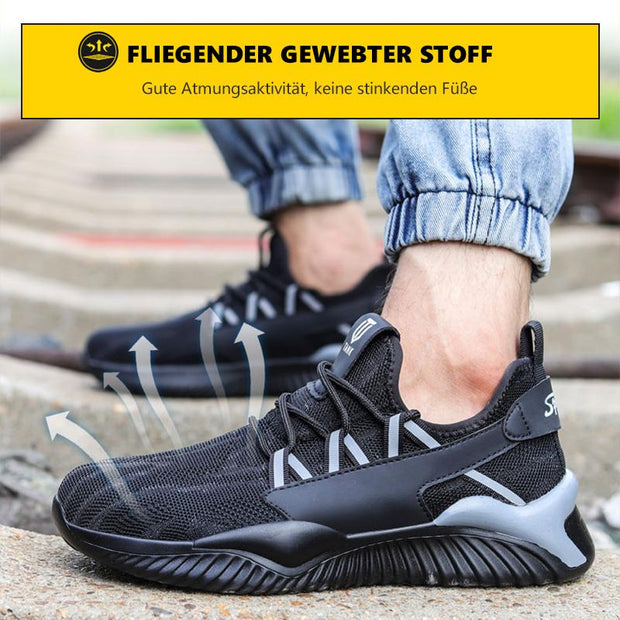 FansGemacht Rutschhemmende, rutschfeste, verschleißfeste, leichte Arbeitsschuhe