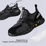 FansGemacht Atmungsaktive, pannensichere, stoßdämpfende und verschleißfeste Sicherheitsschuhe