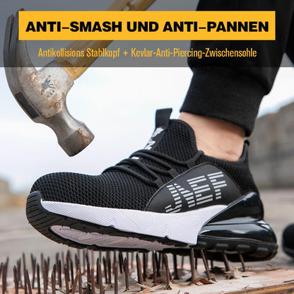 Fansgemacht Herrenmode Anti-Smash- und Anti-Pannen-Arbeitsschuhe