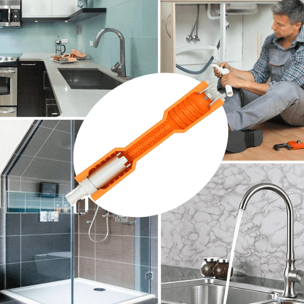 Fansgemacht der Wasserrohr Wasserhahn mehrfunktional  Schraubenschlüssel