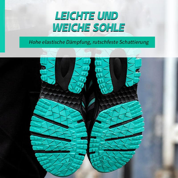 FansGemacht Superleichte atmungsaktive rutschfeste Schutzschuhe Arbeitsschuhe