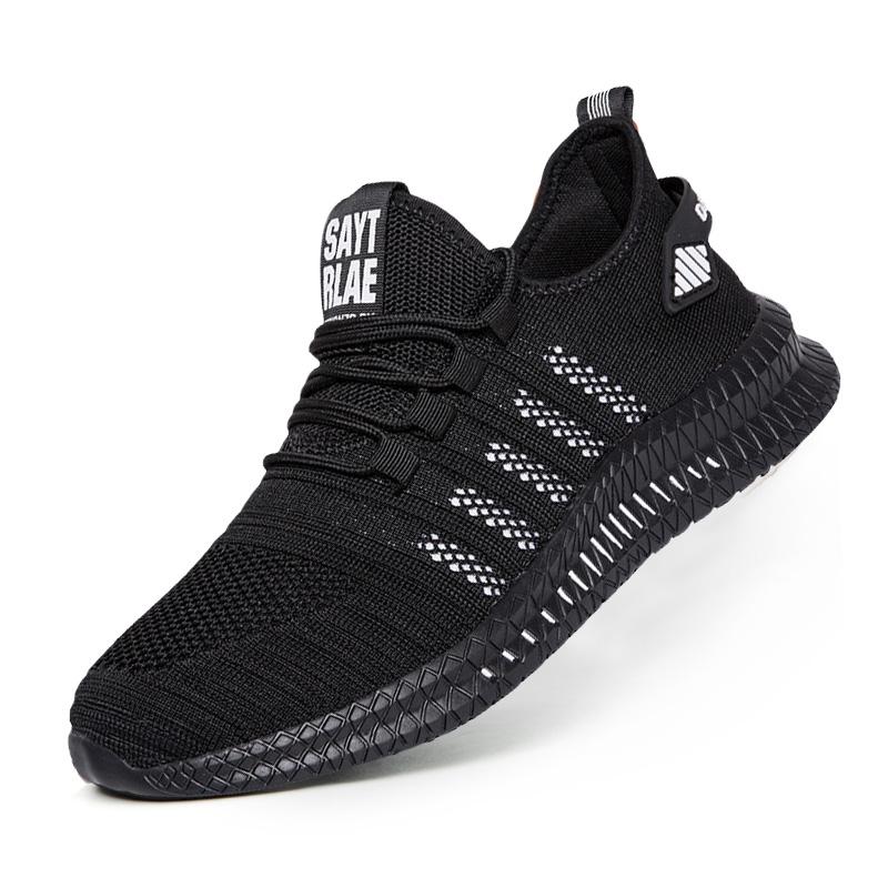 FansGemacht Große Sneaker aus fliegendem Strick