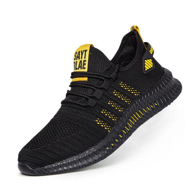 FansGemacht Große Sneaker aus fliegendem Strick