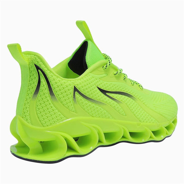 Damen Lindern Fußschmerzen Perfekte Wanderschuhe – fluoreszierendes Grün