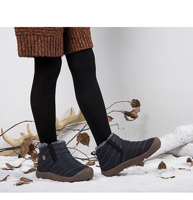 FansGemacht Mode warme und rutschfeste Schneeschuhe
