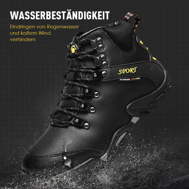 Fansgemacht Winter High-Top mit dicken Sohlen warme Baumwollstiefel Herrenschuhe
