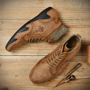 FansGemacht New Style Casual plus Baumwollschnürstiefel für Herren