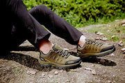 Skurab Wanderschuhe Trekking Schuhe Herren Damen Sports Outdoor Hiking Sneaker Armee Grün Blau Schwarz Grau 36-48