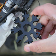 FansgemachtEdelstahl Schneeflocke 18 in 1 Multifunktionswerkzeug