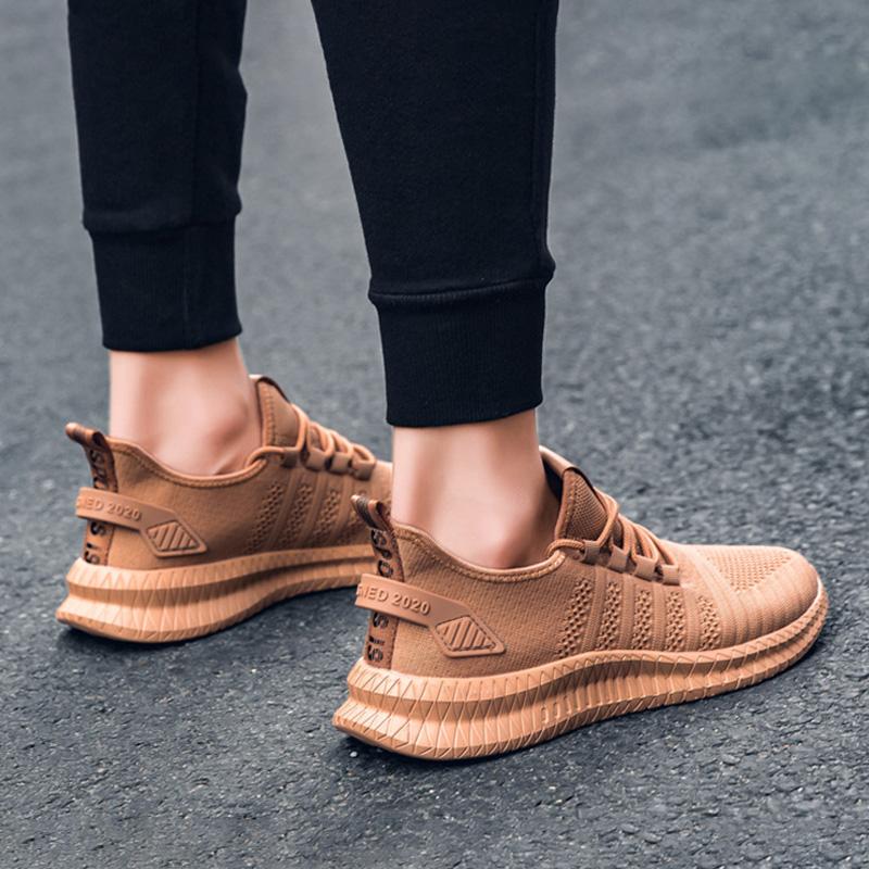 FansGemacht Große Sneaker aus fliegendem Strick