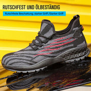 Fansgemacht Neue leichte und atmungsaktive Sicherheitsschuhe aus Stahl