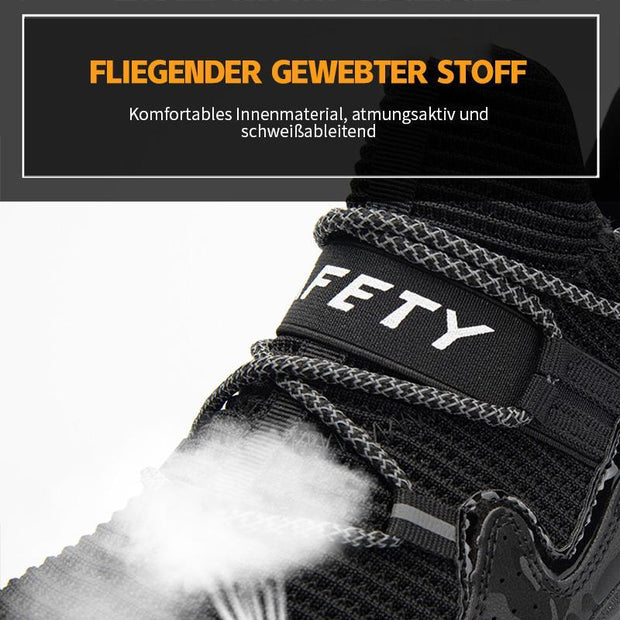 Fansgemacht Ultraleichte, atmungsaktive, Anti-Smash- und Anti-Pannen-Schutzschuhe