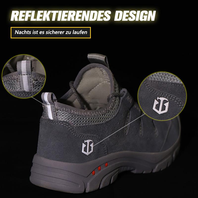 Fansgemacht Herren Anti-Smashing Anti-Piercing Big Toe Cap Sicherheitsschuhe Freizeitschutzschuhe