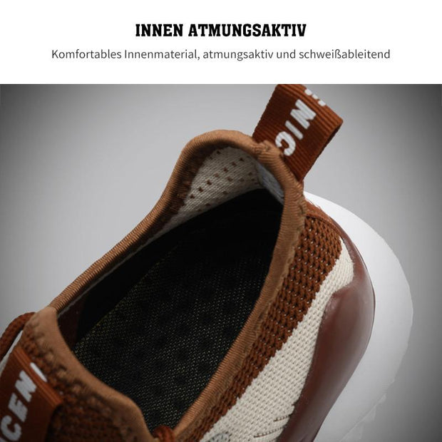 FansGemacht Alpha Coconut Schuhe fliegende gewebte Turnschuhe Herren Laufschuhe