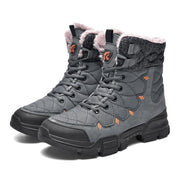 fansgemacht Winterwarme, rutschfeste, wasserdichte Wanderschuhe für Herren