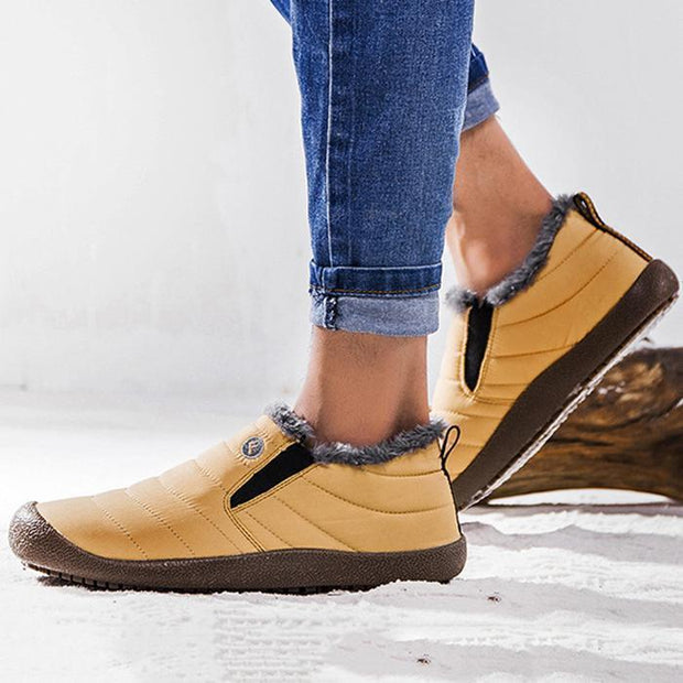 FansGemacht Mode warme und rutschfeste Schneeschuhe