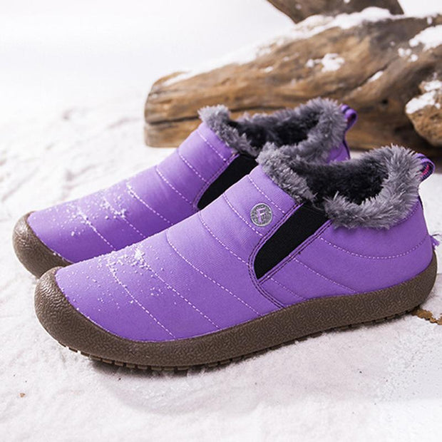 FansGemacht Mode warme und rutschfeste Schneeschuhe