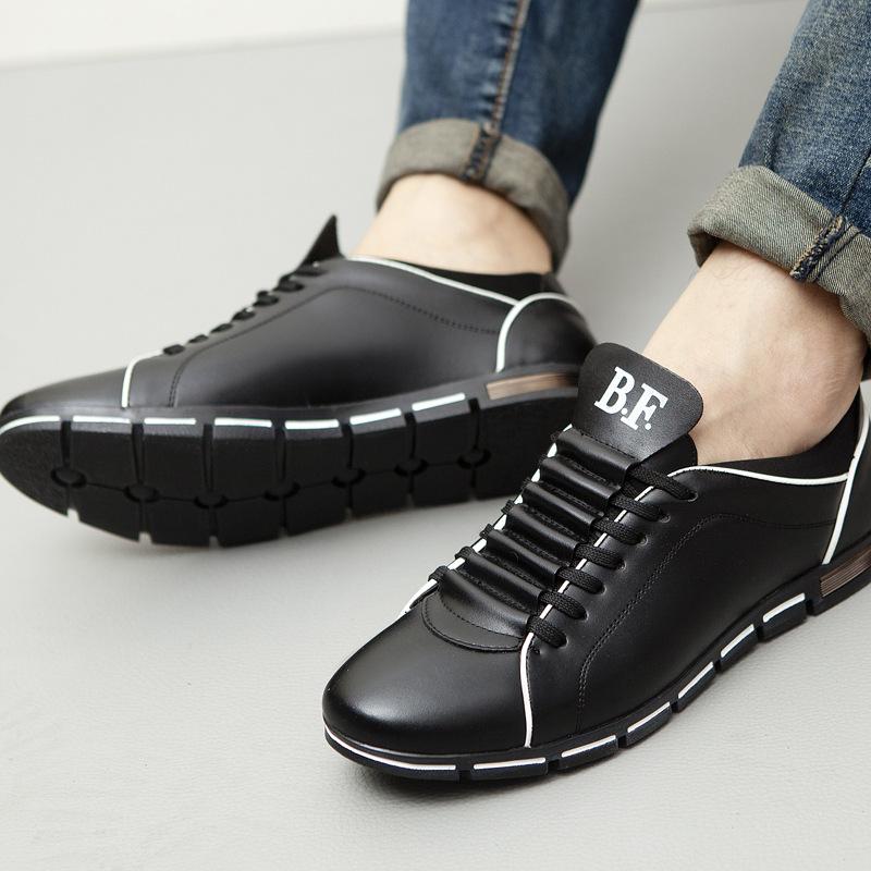 FansGemacht Männer Casual Mode Leder Sommer männer Flache Schuhe