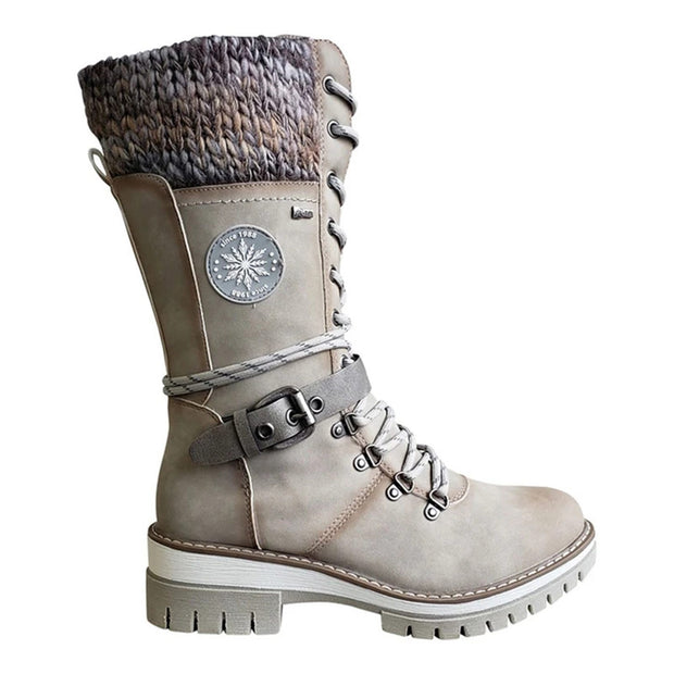 FansGemacht Modische Winterstiefel für Damen 36-43