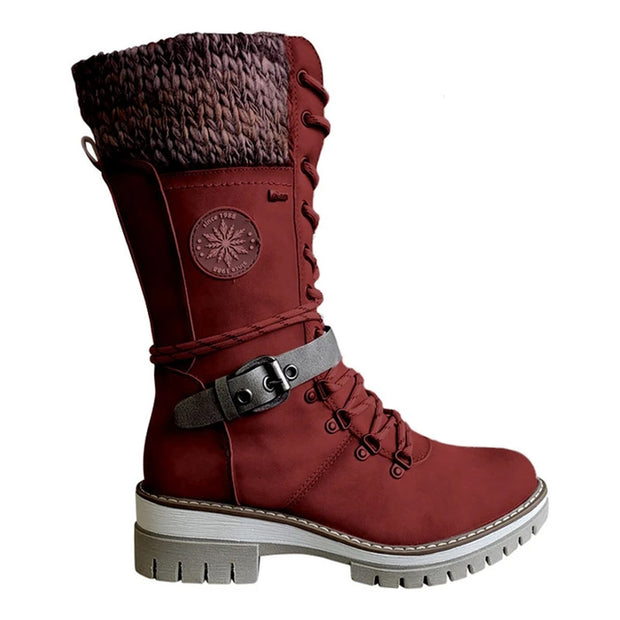 FansGemacht Modische Winterstiefel für Damen 36-43