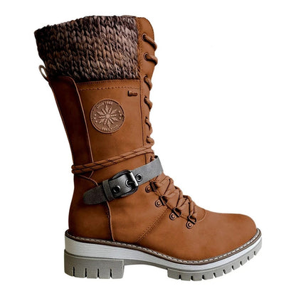 FansGemacht Modische Winterstiefel für Damen 36-43