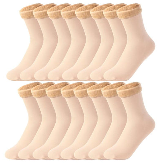 CozyFit - Damen-Winter-Samt-Socken