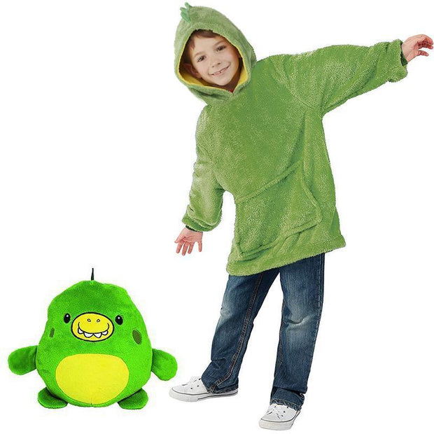 Fansgemacht Kuscheltier Hoodie für Kinder