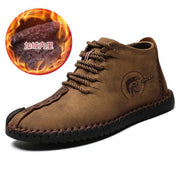FansGemacht Männer Winter Stiefeletten Anti-Rutsch Leichte  Booties
