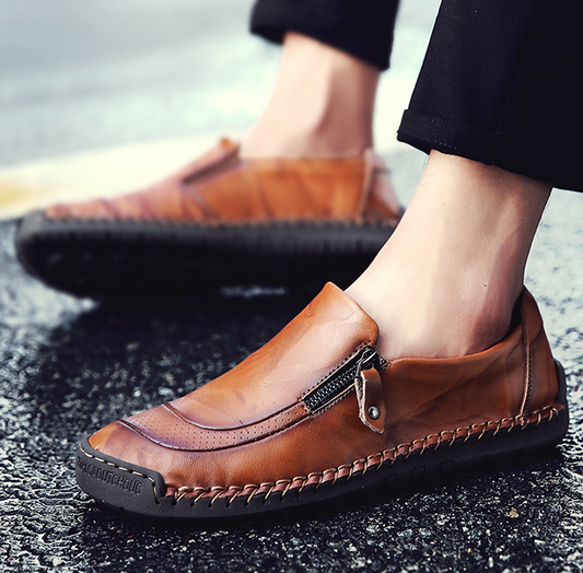 Marke Echtem Leder Männer Schuhe