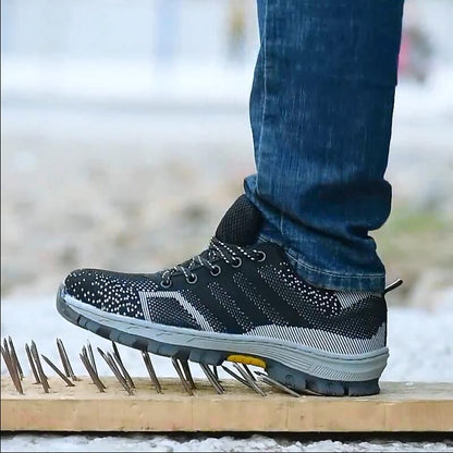 Männer Im Freien Anti-slip Stahl Punktion Beweis Bau Sicherheit Stiefel Arbeit schuhe