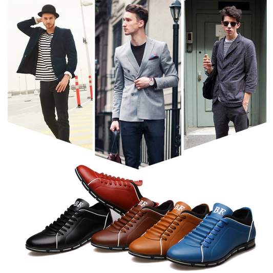 FansGemacht Männer Casual Mode Leder Sommer männer Flache Schuhe